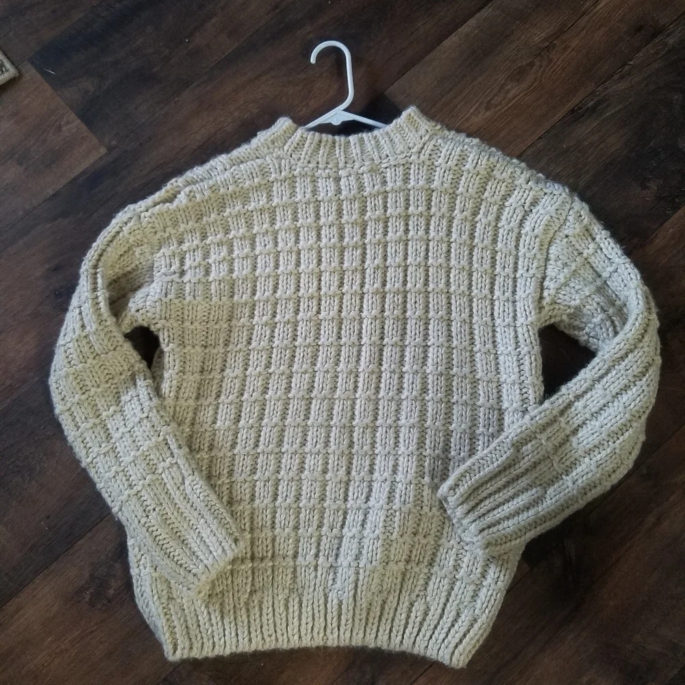 Moon River waffle knit sweater
